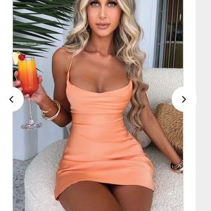 Babyboo Fashion Avianna Mini Dress - Mango NWT